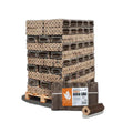 4,8 kWh/kg, Heizfuxx PiniKay Octagon Holzbriketts – 960 kg (96×10 kg), Hartholz, achteckig mit Loch