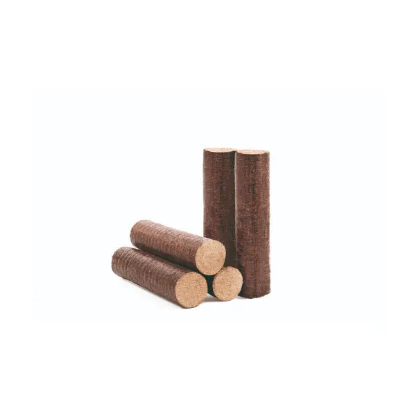 für Kamin & Ofen Spark Buchenholzbriketts rund – 960 kg (96 × 10 kg)