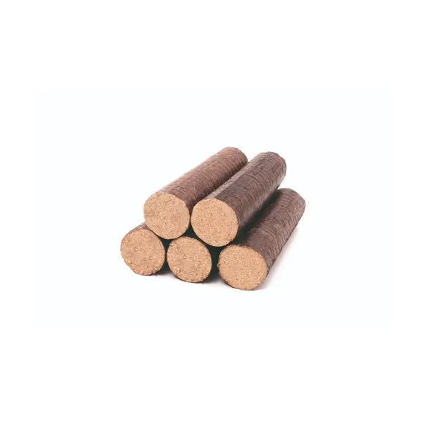 für Kamin & Ofen Spark Buchenholzbriketts rund – 960 kg (96 × 10 kg)